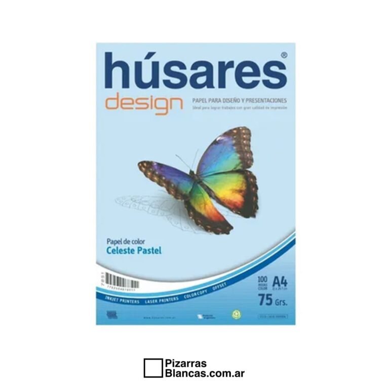 Resma A H Sares G H Celeste Librer A Pb Pizarras Blancas En