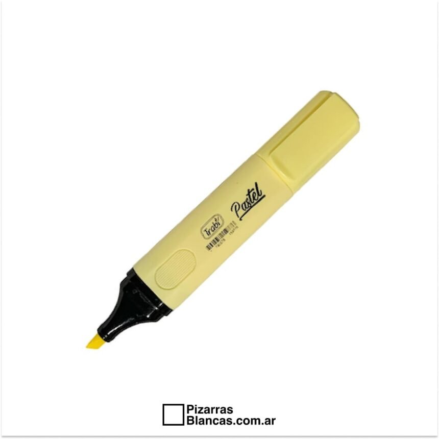 Resaltador Trabi High Texter Amarillo Pastel Librería PB Pizarras