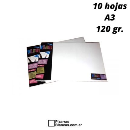 Hojas A3 para Dibujo Técnico Blancas Cromi