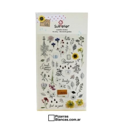 Sticker IBI 10x19cm - Secret Garden