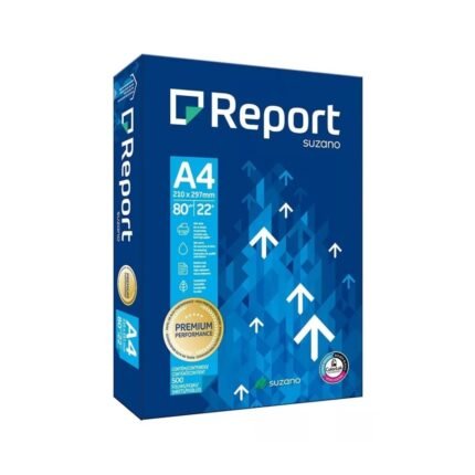 RESMA A4 REPORT 80G 500H ALCALINO COLORLOCK