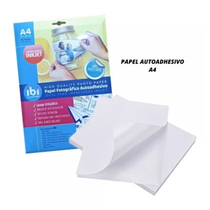 PAPEL AUTOADHESIVO IBI 184 GRS A4 X25 HJS