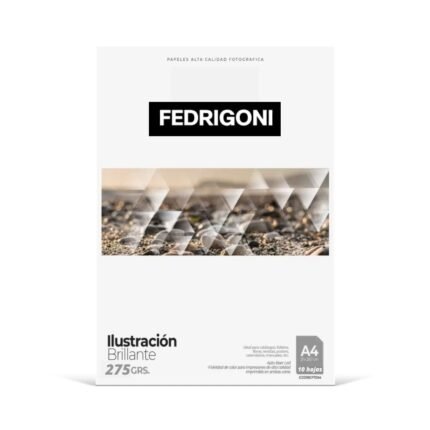 PAPEL ILUSTRACION FEDRIGONI BRILLANTE (GLOSSY) A4 275 GR 10H