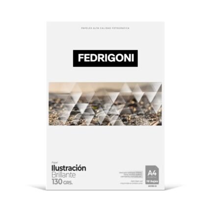 PAPEL ILUSTRACION FEDRIGONI BRILLANTE (GLOSSY) A4 300 GR 10H