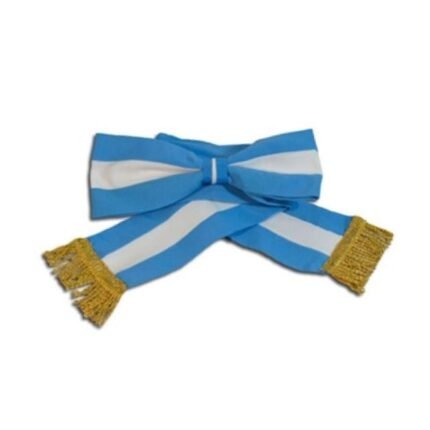 MOÑO CORBATA PARA BANDERA PROVINCIAL MENDOZA DE CEREMONIA JARDIN
