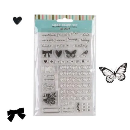 SELLO IBI SILICONADO CRISTAL 4X7" PLANNERS 2