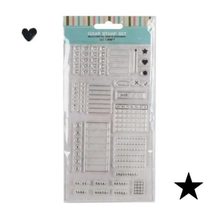 SELLO IBI SILICONADO CRISTAL 4X7" PLANNERS