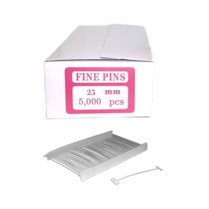 PIN DE ROPA PARA PRENDAS TAG PIN MOTEX FINA 25MM CAJA CERRADA X5000