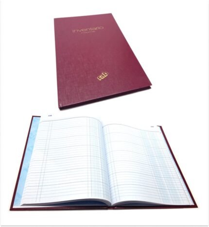 LIBRO RAB INVENTARIO CORONA 2 MANOS 2 COLUMNAS