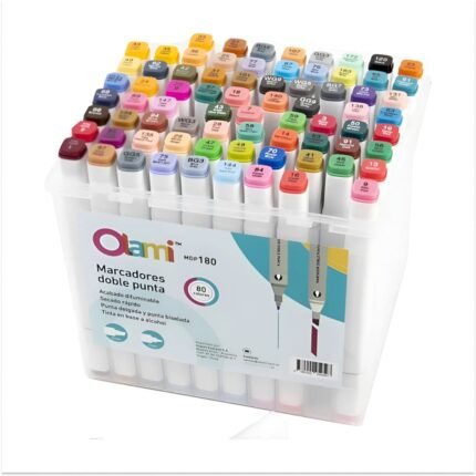 MARCADOR OLAMI DOBLE PUNTA PARA DISEÑO CAJA X80U (MDP180)