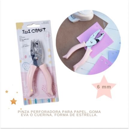 PERFORADORA IBI PINZA ESTRELLA 5MM
