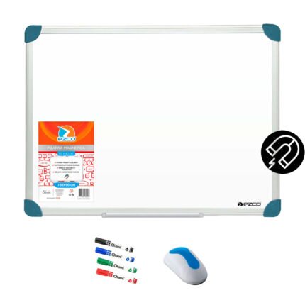 PIZARRA BLANCA MAGNETICA EZCO 150X90