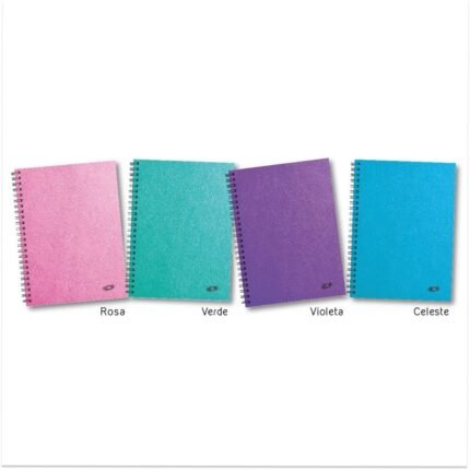 AGENDA ARWEN DIARIA N°8 15X21 (A5) ESPIRALADA PASTEL