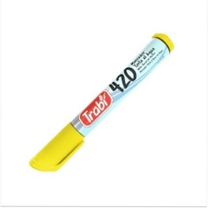 MARCADOR AL AGUA TRABI 420 AMARILLO XU