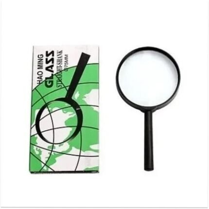 LUPA GLASS 75MM DIAMETRO ARO PLASTICO