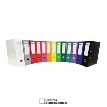 BIBLIORATO PAPPIER A4 ROJO PP LOMO ANCHO