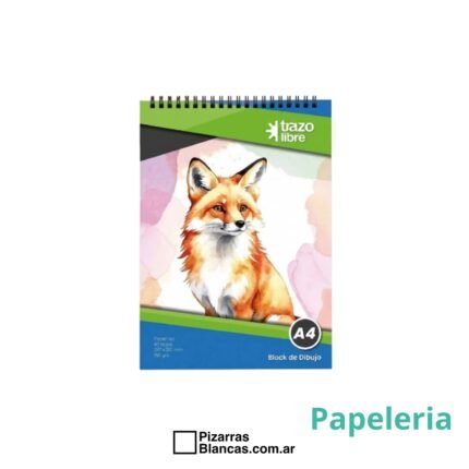 BLOCK ESPIRAL TRAZO A4 PARA BOCETO - 150G 40 HOJAS LISO