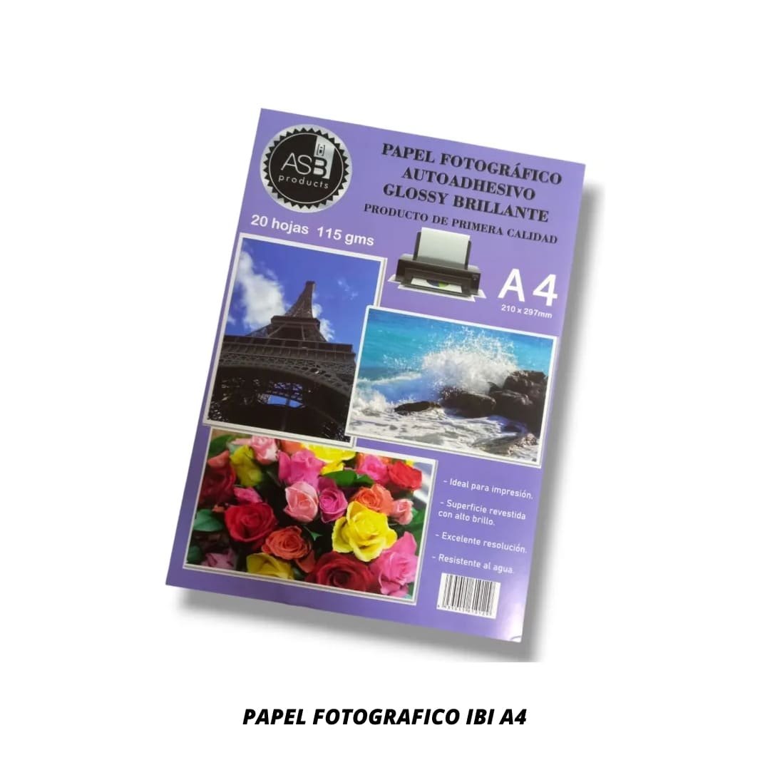 PAPEL FOTOGRAFICO AUTOADHESIVO ASB A4 118 GRSM 20 HJS. (2) (1)