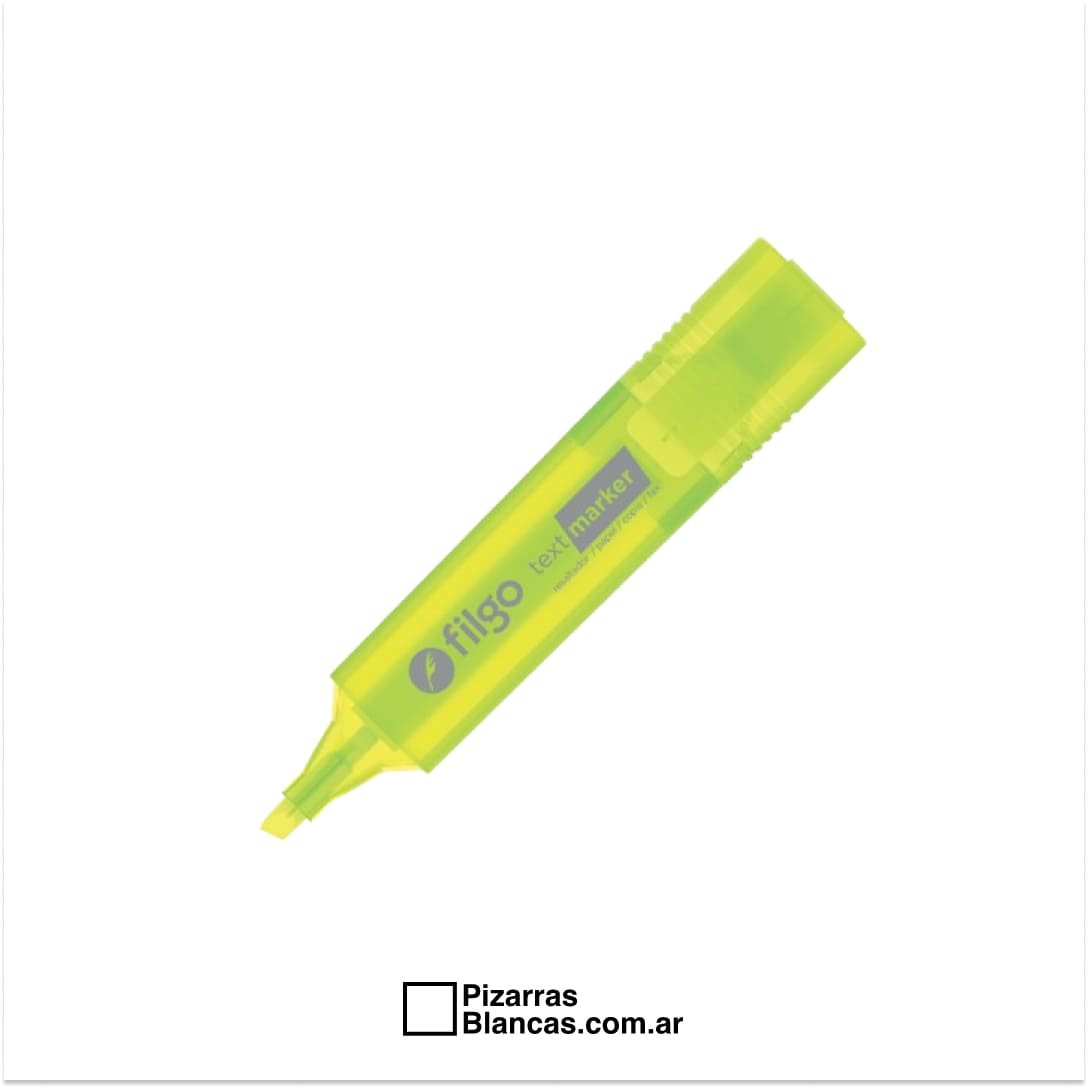 RESALTADOR FILGO TEXT MARKER AMARILLO FLUO (1)