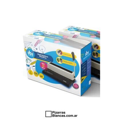 ENCUADERNADORA ANILLADORA ESPIRALADORA IBI A4 PARA 12H