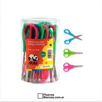 TIJERA ESCOLAR 13 CM DUBI x Unidad