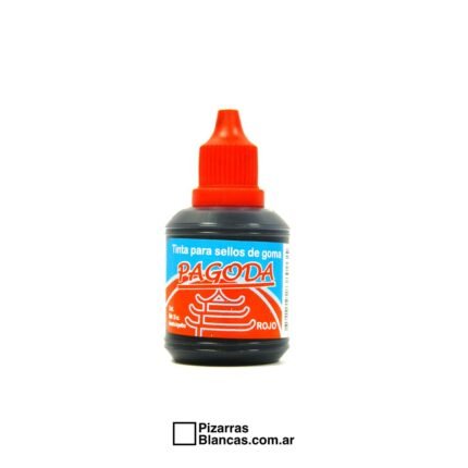 TINTA PARA SELLO PAGODA 30CC - ROJA