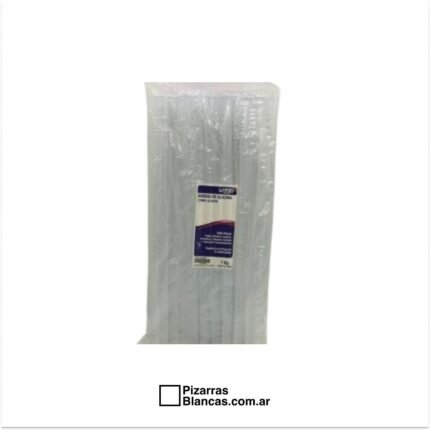 BARRA DE SILICONA LIGGO FINA LARGA 30 CM PAQ X1 KG