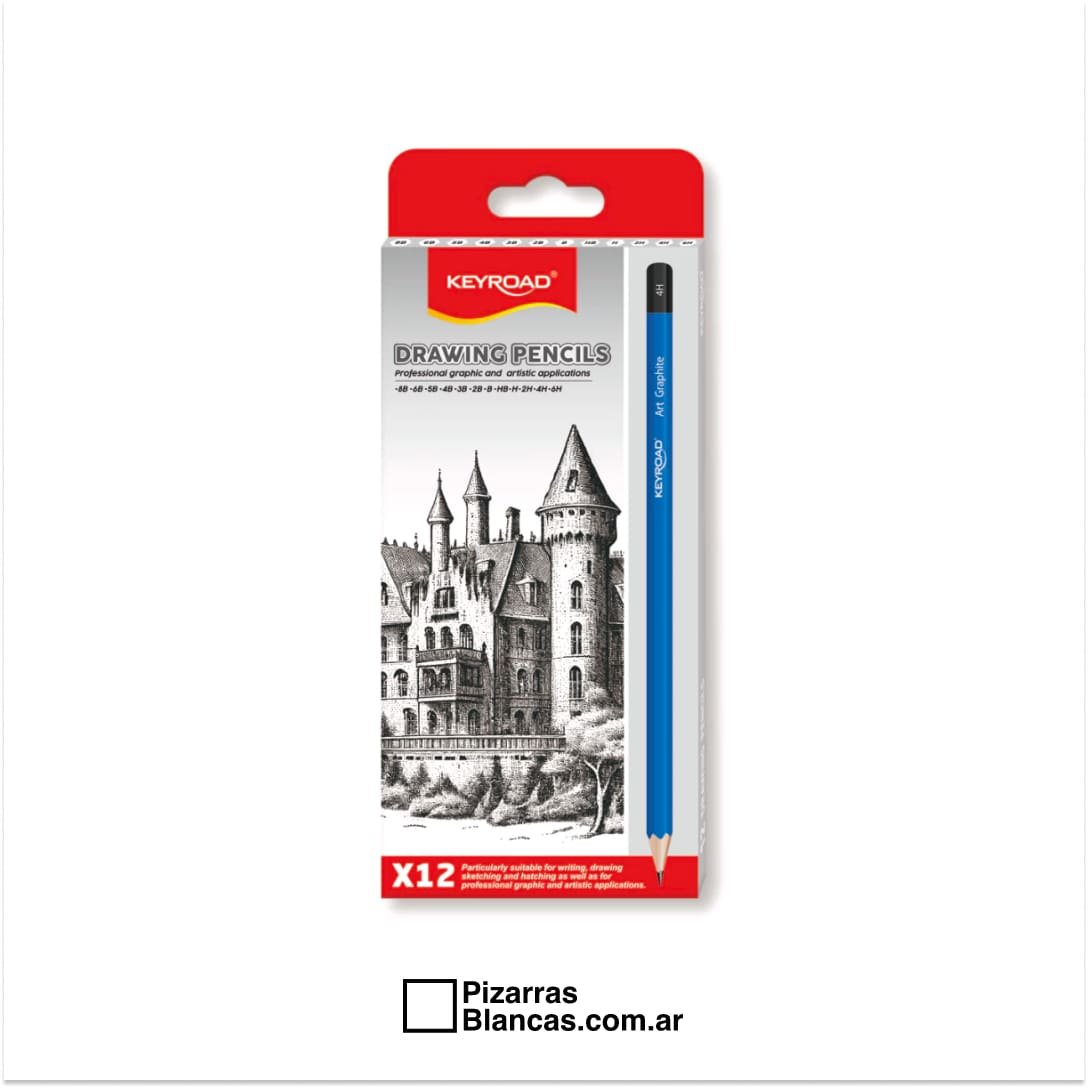 _LAPICES GRAFITO KEYROAD SURTIDOS CAJA X12 DEL 6H AL 8B _ (2)