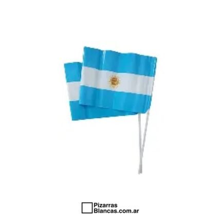 BANDERA PLASTICA 15X21 CM CON SOL N° 3