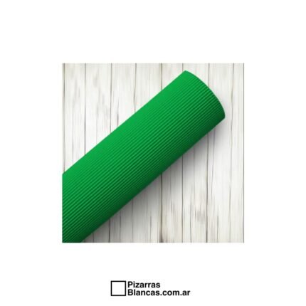 CARTON MICROCORRUGADO LISO 40X60 CM VERDE