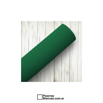 CARTON MICROCORRUGADO VERDE OSCURO
