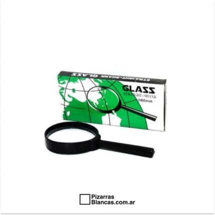 LUPA GLASS 60MM DIAMETRO ARO PLASTICO