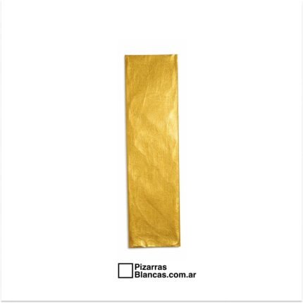 PAPEL CREPPE IMPRESO ORO X1M