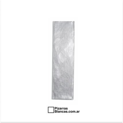 PAPEL CREPPE IMPRESO PLATA X1M