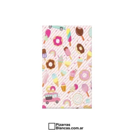 PAPEL DE REGALO CARPEL DULCES DONAS HELADOS 70X100