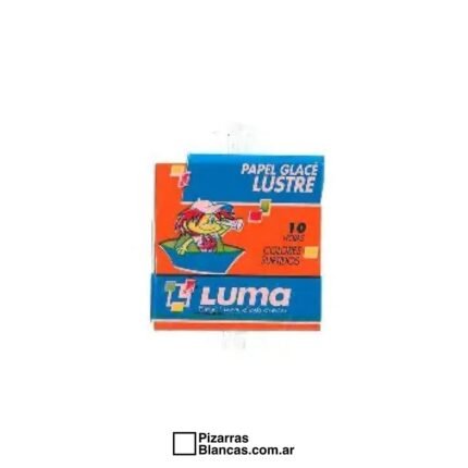 PAPEL GLASE LUSTRE 10X10 SOB X10