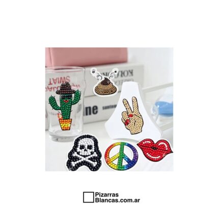 DIAMONT PAINT STICKER 10X15 SURTIDAS X6PC