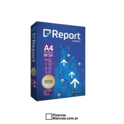 RESMA A4 REPORT 90G 500H ALCALINO COLORLOCK