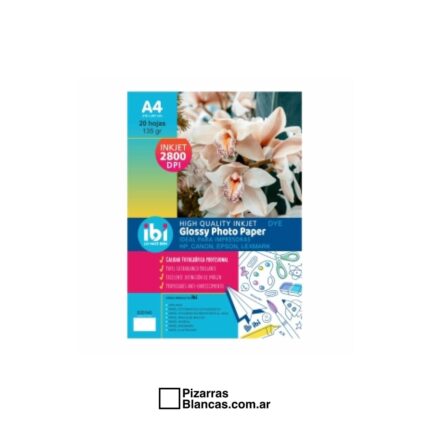 PAPEL FOTOGRAFICO A4 135GRS X 20HJS